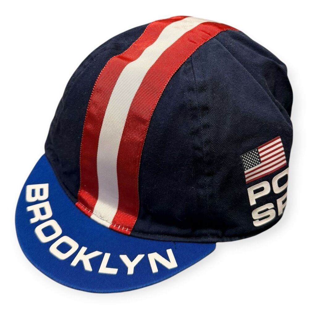Polo Ralph Lauren Polo Sport Brooklyn New York Cycling Cap Mens L/XL Brand New - Picture 2 of 9